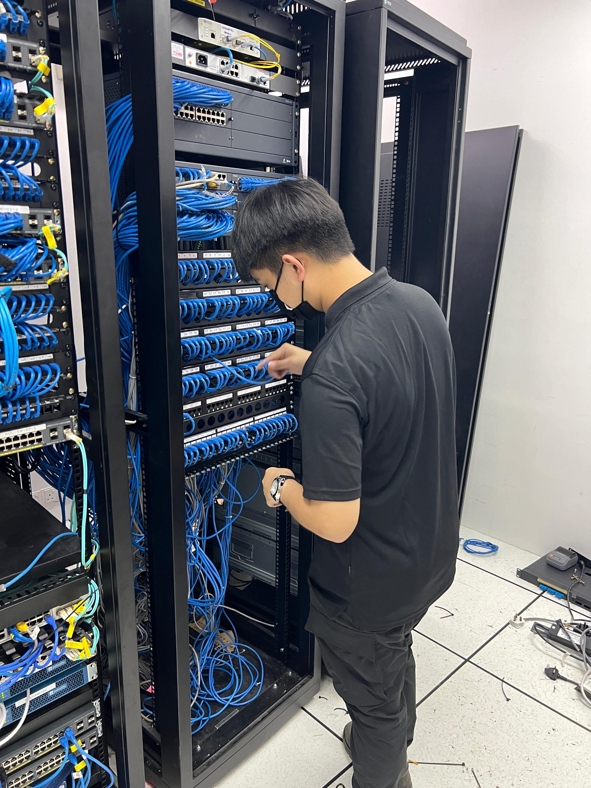 Cabling Work