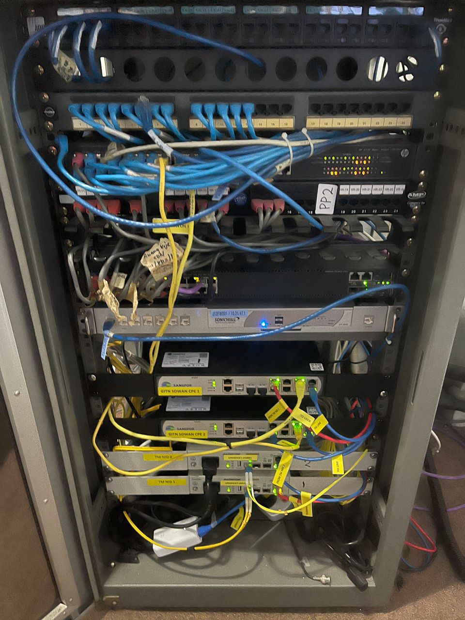 Cabling Work
